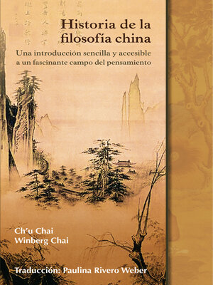 cover image of Historia de la filosofía china